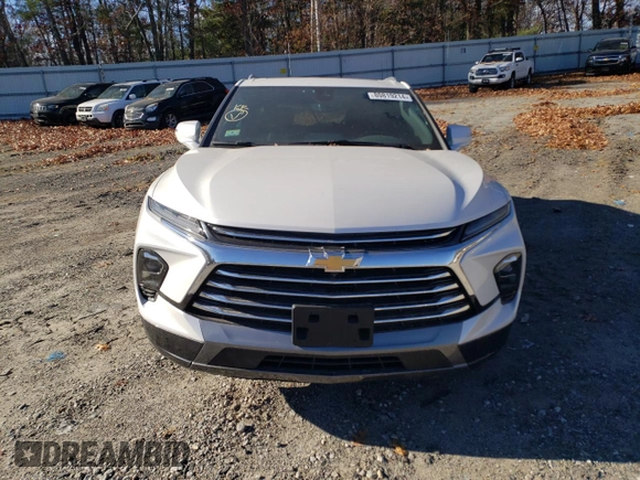 2023 Chevrolet Blazer Premier with VIN 3GNKBLRS3PS132446, listed as a Copart auction lot 80819214 with 7,852 mi miles and Salvage title. Bid and sale history available at DreamBid. Image 5.