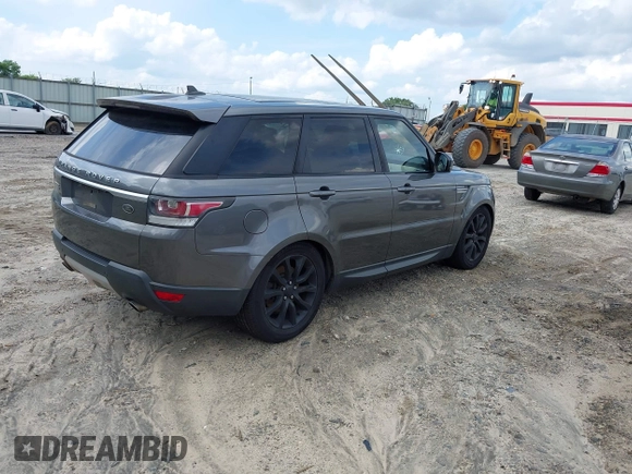 2016 Land Rover Range Rover Sport HSE with VIN SALWR2PF0GA659599, listed as a IAAI auction lot 42458860 with 130,607 mi miles and . Bid and sale history available at DreamBid. Image 4.