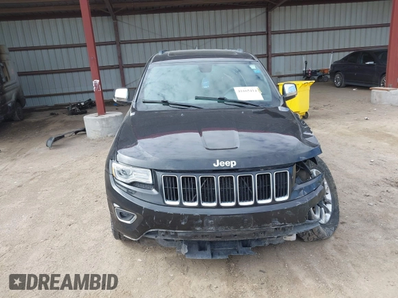 2015 Jeep Grand Cherokee Limited with VIN 1C4RJFBG1FC869568, listed as a IAAI auction lot 41665414 with 1 mi miles. Bid and sale history available at carsss.com. Image 12.