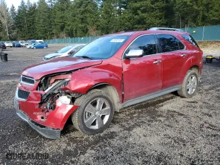 2015 Chevrolet Equinox LTZ with VIN 2GNFLHE3XF6435201, listed as a Copart auction lot 89380905 with 123,771 mi miles and Salvage Title. Bid and sale history available at carsss.com. Image 1.