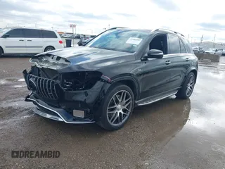 2022 Mercedes-Benz GLE 53 AMG with VIN 4JGFB6BBXNA596396, listed as a IAAI auction lot 41484492 with 38,599 mi miles and . Bid and sale history available at DreamBid. Image 18.