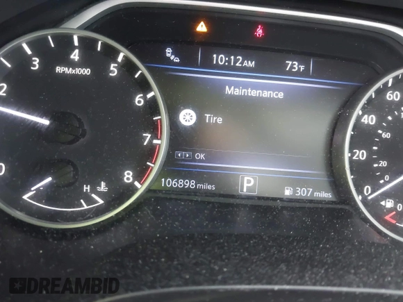2018 Nissan Maxima SL with VIN 1N4AA6AP2JC395188, listed as a IAAI auction lot 42540832 with 106,898 mi miles and . Bid and sale history available at DreamBid. Image 16.
