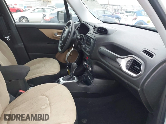 2017 Jeep Renegade Sport with VIN ZACCJBAB8HPF82862, listed as a IAAI auction lot 42057871 with 109,447 mi miles and . Bid and sale history available at carsss.com. Image 5.