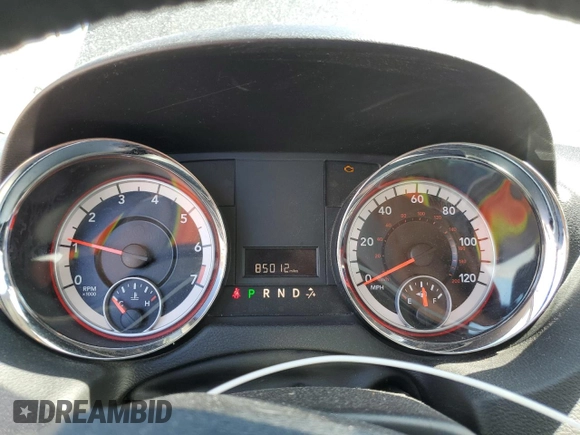 2014 Dodge Grand Caravan American Value with VIN 2C4RDGBG2ER361449, listed as a Copart auction lot 54940615 with 85,012 mi miles and Salvage Title. Bid and sale history available at DreamBid. Image 9.