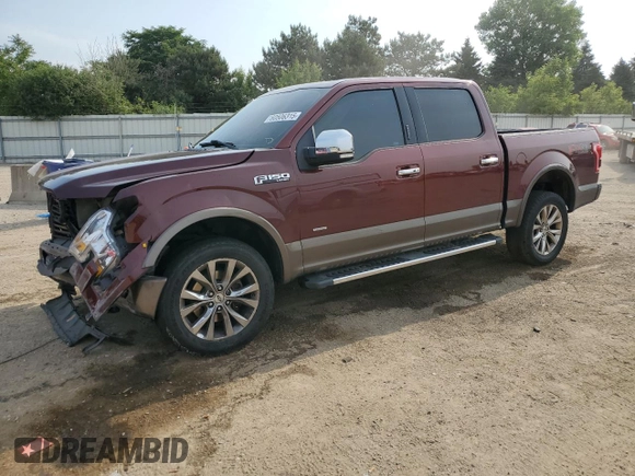2016 Ford F-150 XLT с VIN 1FTEW1EP0GFC67422, выставлен на аукционе Copart как лот 60506315 с пробегом 122 577 миль миль и Списание • Salvage title. История ставок и продаж доступна на DreamBid. Изображение 1.