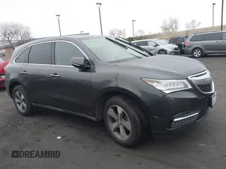 2014 Acura MDX with VIN 5FRYD3H27EB009798, listed as a IAAI auction lot 41884852 with 124,318 mi miles. Bid and sale history available at carsss.com. Image 14.