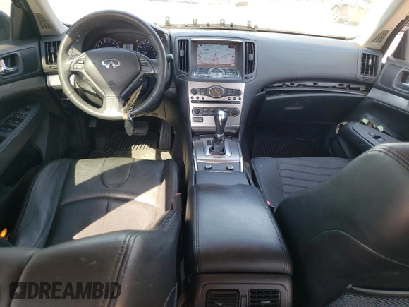 2015 Infiniti Q40 with VIN JN1CV6AP1FM580098, listed as a Copart auction lot 76374654 with 134,903 mi miles and Salvage Title. Bid and sale history available at DreamBid. Image 8.