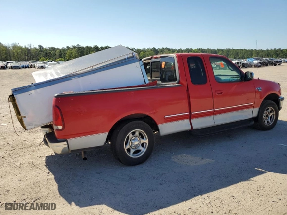 1998 Ford F-150 Standard with VIN 1FTZX17W5WNC13735, listed as a Copart auction lot 58397024 with 185,331 mi miles and Salvage Title. Bid and sale history available at carsss.com. Image 3.