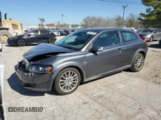 2010 Volvo C30 with VIN YV1672MK0A2183378, listed as a Copart auction lot 76597384 with 180,428 mi miles and Salvage Title. Bid and sale history available at DreamBid. Image 1.