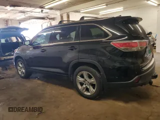 2014 Toyota Highlander Limited with VIN 5TDDCRFH3ES005028, listed as a Copart auction lot 51799655 with 196,537 mi miles and Salvage title. Bid and sale history available at DreamBid. Image 2.
