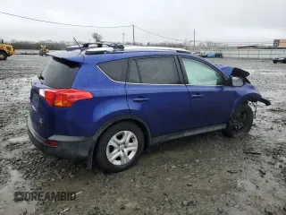 2015 Toyota RAV4 LE with VIN 2T3BFREV6FW363083, listed as a Copart auction lot 49550475 with Not Provided miles and Salvage Title. Bid and sale history available at carsss.com. Image 3.
