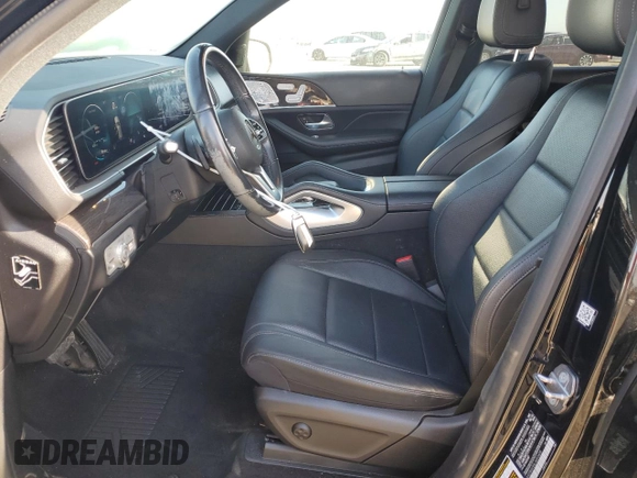 2020 Mercedes-Benz GLE 350 with VIN 4JGFB4KB5LA053605, listed as a Copart auction lot 56928275 with 52,413 mi miles and Salvage title. Bid and sale history available at DreamBid. Image 7.