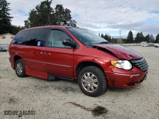 2007 Chrysler Town & Country LWB Limited with VIN 2A8GP64L27R316283, listed as a Copart auction lot 76139604 with 82,238 mi miles and Salvage Title. Bid and sale history available at carsss.com. Image 4.