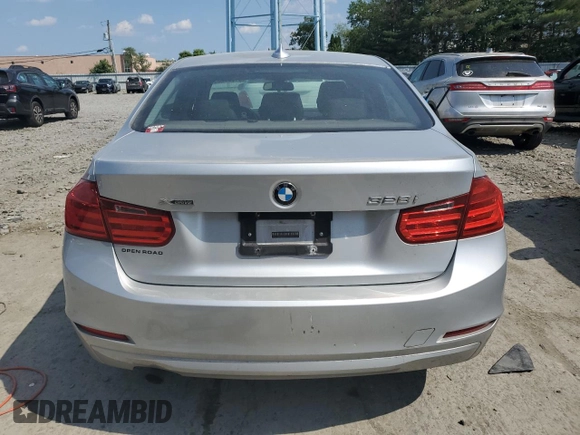2013 BMW 3 Series 328i xDrive with VIN WBA3B5G56DNS00182, listed as a Copart auction lot 61920285 with Not provided miles and Salvage title. Bid and sale history available at DreamBid. Image 6.