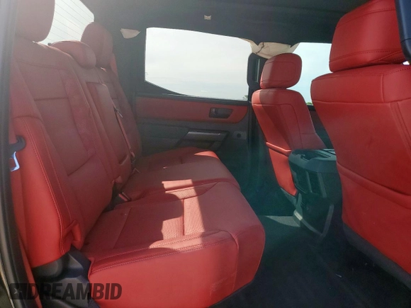 2024 Toyota Tundra TRD Pro Hybrid with VIN 5TFPC5DB3RX081207, listed as a Copart auction lot 58406695 with 10,963 mi miles and Salvage title. Bid and sale history available at DreamBid. Image 10.
