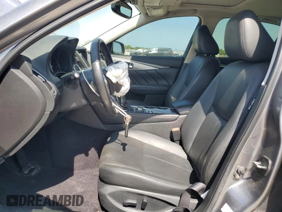 2020 Infiniti Q50 Luxe z VIN JN1EV7AP2LM203614, wystawiony jako Copart lot #57346785 z przebiegiem 62 659 mil mil oraz Nie do naprawy • Non repairable. Historia ofert i sprzedaży dostępna na DreamBid. Obrazek 7.