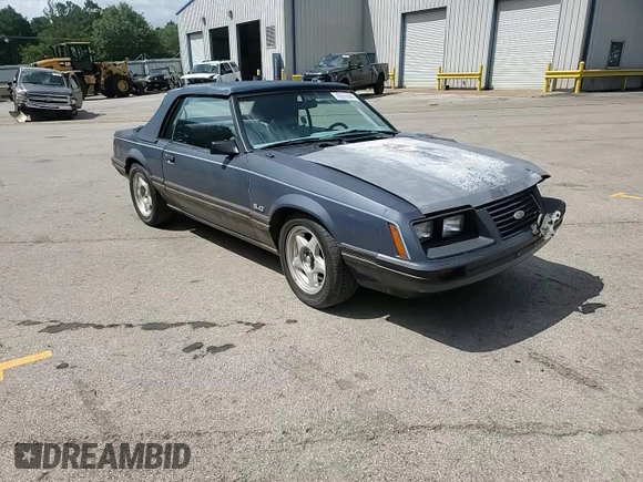 1983 Ford Mustang GT with VIN 1FABP27F8DF158802, listed as a Copart auction lot 63516945 with 3,424 mi miles and Salvage title. Bid and sale history available at DreamBid. Image 13.
