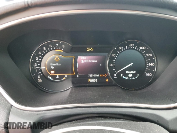 2016 Lincoln MKX Premiere with VIN 2LMTJ6JR0GBL22804, listed as a Copart auction lot 44699535 with 75,614 mi miles and Salvage Title. Bid and sale history available at carsss.com. Image 9.
