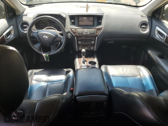 2015 Nissan Pathfinder Platinum with VIN 5N1AR2MM3FC637468, listed as a Copart auction lot 57300945 with 155,378 mi miles and Salvage title. Bid and sale history available at DreamBid. Image 8.