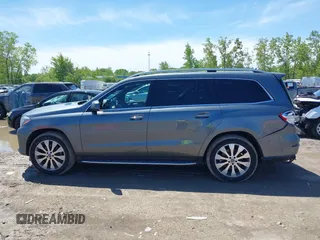 2019 Mercedes-Benz GLS 450 with VIN 4JGDF6EE9KB226581, listed as a IAAI auction lot 42242308 with 80,616 mi miles and . Bid and sale history available at DreamBid. Image 14.