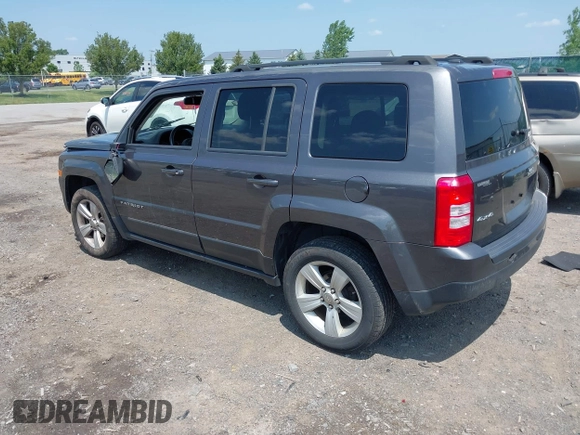 2016 Jeep Patriot High Altitude with VIN 1C4NJRFB4GD772536, listed as a IAAI auction lot 42637649 with 72,327 mi miles and . Bid and sale history available at DreamBid. Image 3.