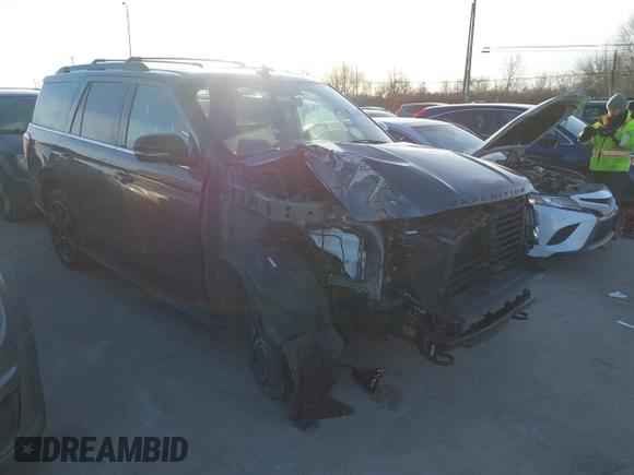 2019 Ford Expedition Limited with VIN 1FMJU2ATXKEA52492, listed as a IAAI auction lot 41455846 with 100,855 mi miles. Bid and sale history available at carsss.com. Image 1.