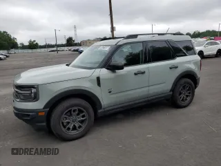 2021 Ford Bronco Sport Big Bend z VIN 3FMCR9B65MRA19220, wystawiony jako Copart lot #63471305 z przebiegiem 123 584 mil mil oraz Czysty tytuł • Clean title. Historia ofert i sprzedaży dostępna na DreamBid. Obrazek 1.