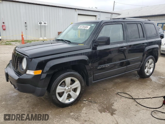 2014 Jeep Patriot Limited with VIN 1C4NJRCB7ED801688, listed as a Copart auction lot 55704485 with 107,867 mi miles and Salvage title. Bid and sale history available at DreamBid. Image 1.