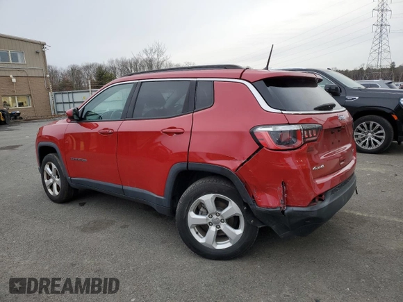 2017 Jeep Compass Latitude with VIN 3C4NJDBB0HT660756, listed as a Copart auction lot 42797885 with 80,540 mi miles and Clean Title. Bid and sale history available at carsss.com. Image 2.
