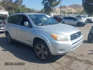 2008 Toyota RAV4 Sport with VIN JTMZK32V086013805, listed as a IAAI auction lot 42530294 with 246,999 mi miles and . Bid and sale history available at DreamBid. Image 1.