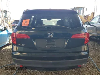 2017 Honda Pilot EX-L with VIN 5FNYF5H57HB018717, listed as a Copart auction lot 42813595 with 62,123 mi miles and Salvage Title. Bid and sale history available at carsss.com. Image 6.