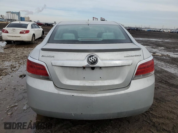 2011 Buick LaCrosse CX with VIN 1G4GA5ECXBF157560, listed as a Copart auction lot 46620205 with 0 mi miles and Salvage Title. Bid and sale history available at carsss.com. Image 6.