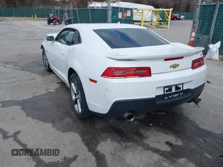 2014 Chevrolet Camaro LT with VIN 2G1FB1E36E9267615, listed as a IAAI auction lot 41741684 with 99,052 mi miles. Bid and sale history available at carsss.com. Image 3.