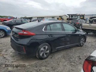 2019 Hyundai Ioniq SEL with VIN KMHC75LC8KU106716, listed as a Copart auction lot 53652815 with 49,948 mi miles and Salvage Title. Bid and sale history available at DreamBid. Image 3.