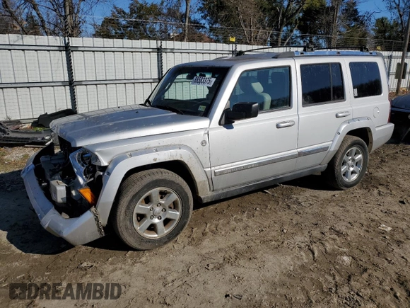 2006 Jeep Commander Limited with VIN 1J8HG58N76C191346, listed as a Copart auction lot 88583375 with 160,082 mi miles and Salvage title. Bid and sale history available at DreamBid. Image 1.