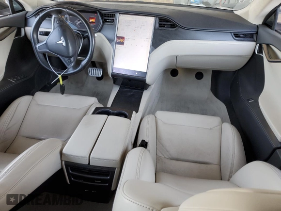 2018 Tesla Model S 75D with VIN 5YJSA1E48JF254615, listed as a Copart auction lot 49901715 with 109,694 mi miles and Salvage title. Bid and sale history available at DreamBid. Image 8.