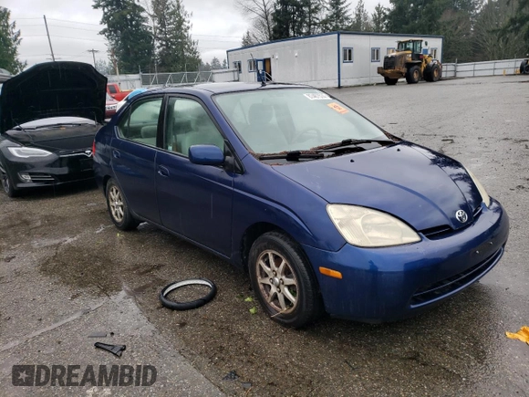 2002 Toyota Prius with VIN JT2BK12U720062290, listed as a Copart auction lot 87467574 with 0 mi miles and Clean Title. Bid and sale history available at carsss.com. Image 4.