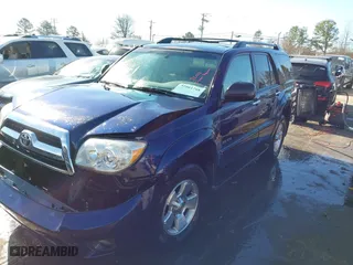 2007 Toyota 4Runner SR5 with VIN JTEBU14R778105329, listed as a IAAI auction lot 41661748 with 283,172 mi miles. Bid and sale history available at carsss.com. Image 2.