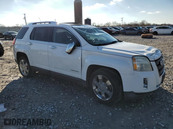 2012 GMC Terrain SLT-2 with VIN 2GKFLWE5XC6102687, listed as a Copart auction lot 88168225 with 108,438 mi miles and Salvage Title. Bid and sale history available at DreamBid. Image 4.