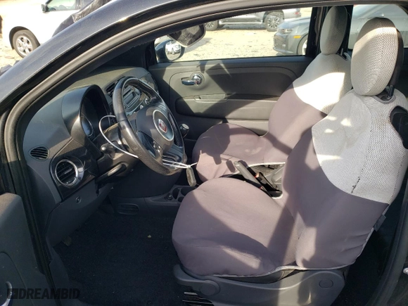 2013 FIAT 500 Turbo with VIN 3C3CFFHH4DT553904, listed as a Copart auction lot 53345335 with 150,548 mi miles and Clean Title. Bid and sale history available at carsss.com. Image 7.
