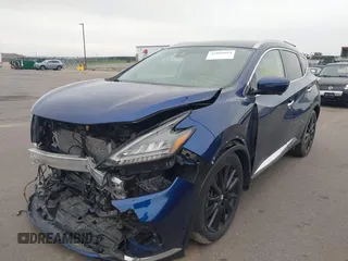 2022 Nissan Murano Platinum z VIN 5N1AZ2DS1NC125303, wystawiony jako IAAI lot #42099664 z przebiegiem 55 542 mil mil oraz . Historia ofert i sprzedaży dostępna na DreamBid. Obrazek 2.