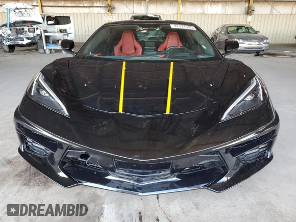 2020 Chevrolet Corvette 2LT with VIN 1G1Y72D42L5118848, listed as a Copart auction lot 47227395 with 24,397 mi miles and Salvage Title. Bid and sale history available at carsss.com. Image 5.
