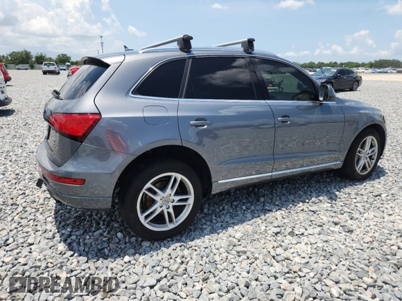2014 Audi Q5 Premium Plus with VIN WA1LFAFP6EA072452, listed as a Copart auction lot 58823455 with 124,784 mi miles and Non repairable. Bid and sale history available at DreamBid. Image 3.