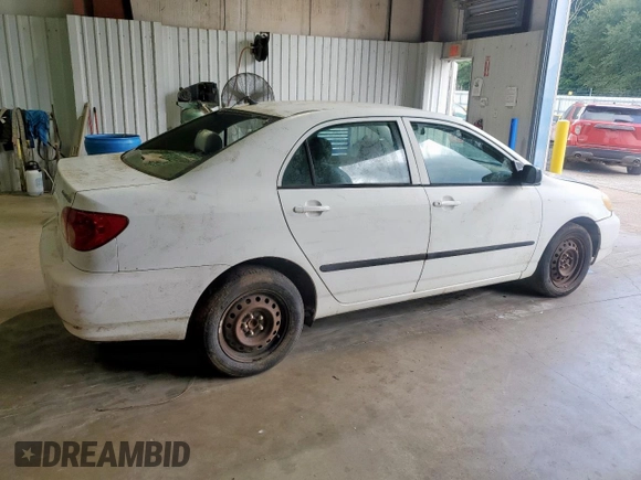 2006 Toyota Corolla CE with VIN 1NXBR32E46Z763998, listed as a Copart auction lot 62304595 with Not provided miles and Clean title. Bid and sale history available at DreamBid. Image 3.