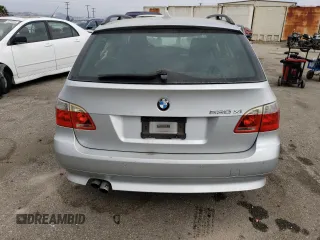 2006 BMW 5 Series 530xi with VIN WBANN73506CN00980, listed as a Copart auction lot 76089104 with 62,515 mi miles and Salvage Title. Bid and sale history available at DreamBid. Image 6.