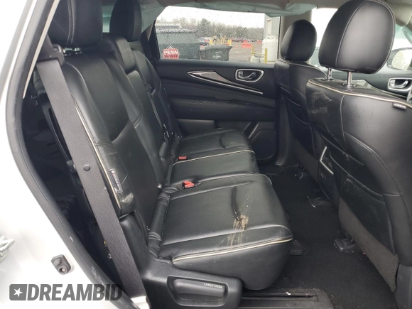 2019 Infiniti QX60 Luxe with VIN 5N1DL0MN1KC535141, listed as a Copart auction lot 52712525 with 95,192 mi miles and Salvage title. Bid and sale history available at DreamBid. Image 11.