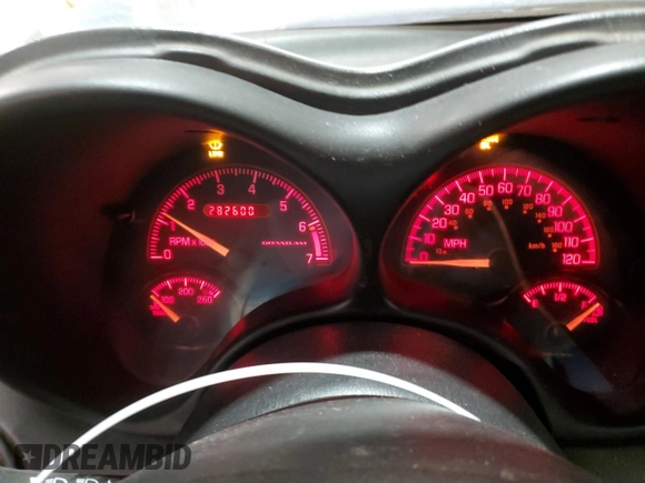 2004 Pontiac Grand Am SE1 with VIN 1G2NF52E74C198224, listed as a Copart auction lot 87881955 with 282,600 mi miles and Salvage Title. Bid and sale history available at carsss.com. Image 9.
