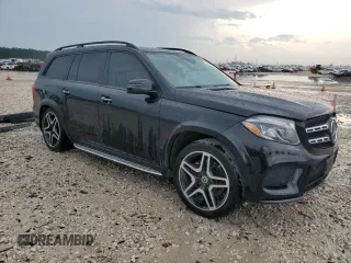 2018 Mercedes-Benz GLS 550 with VIN 4JGDF7DE7JB055495, listed as a Copart auction lot 54643304 with 72,898 mi miles and Clean Title. Bid and sale history available at DreamBid. Image 4.