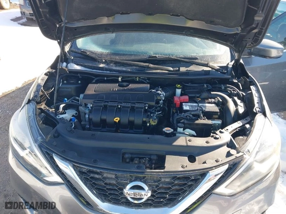 2017 Nissan Sentra SV with VIN 3N1AB7AP7HL650349, listed as a IAAI auction lot 41612189 with 42,583 mi miles. Bid and sale history available at carsss.com. Image 10.