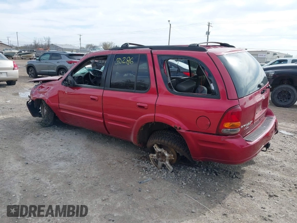 2002 Oldsmobile Bravada z VIN 1GHDT13S422393594, wystawiony jako IAAI lot #42150286 z przebiegiem 231 104 mil mil oraz . Historia ofert i sprzedaży dostępna na DreamBid. Obrazek 3.